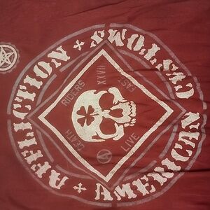 Affliction Men's tshirt 3x